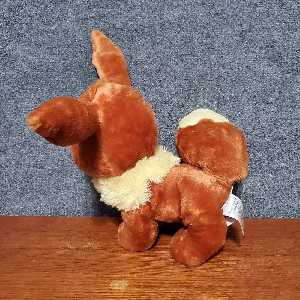 Build A Bear Pokemon Eevee Plush Stuffed Animal W/Sound Needs New Battery 2017